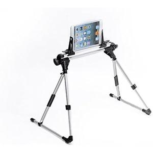 AFUNTA Tablet Stand, Adjustable Portable Foldable Phone Holder for Floor Desk Sofa Bed, Compatible iPad 2 3 4 5 Samsung Iphone6-16 Plus, Car, Bedroom, Kitchen, Office