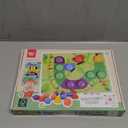 Nene Toys Wooden Color Matching Puzzle for Toddlers 2+ Years – Montessori Pegboard Button Game with Wooden Nails & Cards – Educational Toy for 2 3 Year Old Boys Girls – Fine Motor Skill Learning