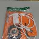 3 in 1 Charging Station for iPhone 17 - Wireless Charger for Apple Products for iPhone 17 16 15 14 13 12 11 Pro Max - Foldable Wireless Charging Station Dock Stand for iWatch Series & AirPods(Orange)