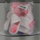 Pet Soft Washable Female Diapers (3 Pack) Female Dog Diapers, Comfort Reusable Doggy Diaper for Girl Dog in Period Heat (Cute Flower, L) (Large:19''-25'')