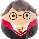 Squishmallows 6.5"" Harry Potter, Medium, Black