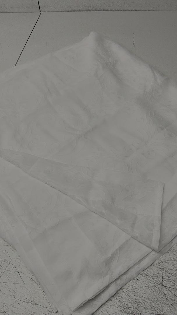 Curtains White, Size 55"x97"