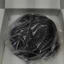 Momcozy Portable Stroller Fan, 8000mAh, 27H Ultra-long Battery Life, Detachable 4 Speed 360Rotate, LED Night Light with 2 Modes, USB Rechargeable Handheld Cooling Fan for Travel, Car Seat, Bedroom (Black)