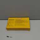 Ascher E12 LED Classic Candelabra Clear Light Bulb, 4W, Equivalent 40W, Warm White 2700K, Non-Dimmable, Filament Clear Glass, Pack of 5