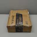 Rfiver Swivel Floor TV Stand with Mount for 32-60 inch TVs up to 88 lbs, Height Adjustable Tall TV Stand with Wood Base, Saving Space Design for Bedroom, Living Room and Corner, Max VESA 400x400mm (Black)