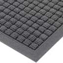 100pointONE Front Door Mat Outside Entrance, 48"x36" Doormat, Square Grey