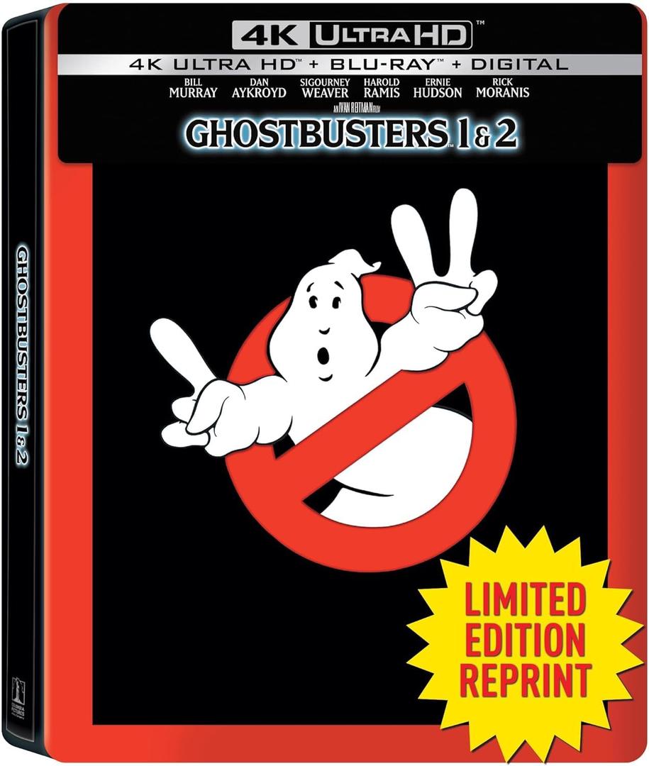 Ghostbusters / Ghostbusters II - Set - 4K + Blu-ray + Digital