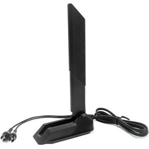 WiFi 7 Antenna 2.4/5/6GHz for Gigabyte Z890 Z890I Z890M X870 X870E B550M B650E B850 B850I B850M B860 B860M W790 TRX50 AI TOPe Series Tri-Band Gaming Card 12dBi Bluetooth 5.4,Magnetic Base