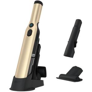 Shark WANDVAC Cordless Hand Vacuum, Lightweight & Portable at 1.4 lbs., Powerful Suction, Charging Dock, One-Touch Empty for Car & Home, French Gold, WV201GD