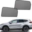 ZATOOTO Car Window Shades Honda CRV 2017-2022 for Rear Window | Car Curtains 2-Pack Baby & Pet | Blocks 99% UV & Heat | Breathable Mesh Privacy Screen | Bug-Free Design for Camping & Travel