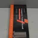 Adjustable Mobile CPU Stand, Ventilated Computer Tower Stand with 4 Caster Wheels Fits Most PC Tower, Under Desk CPU Holder PC Floor Cart Computer Riser for Students and Gamers (Black)