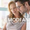 MODFANS 4 Pack Reading Glasses 2.75 Fashion Wood-Look Spring Hinges Stylish Readers Men Women