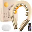 Intelligent NeckMassager for Pain Relief, Electric Pulse Neck Massager with Heat,Portable Deep Tissue Neck Massager for Women Men Gifts