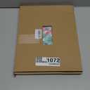 Clipboard Folio with Notepad for Letter Size (11" x 8.5"), 5 Extra Folders with Storage 10 Pockets, 39 File Folder Labels, Elastic Closure Spiral Clipboard with Storage(Cactus Flowers)