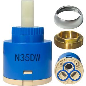 N35DW Faucet Cartridge,Suitable for Kraus and Pfist Single Handle Faucet,Replaces Glacier Bay OEM models 169-640, 704-612 & 704-615,CUPC/NSF/IAPMO Certification,Used for Bathroom and Kitchen Faucet