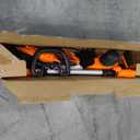 GARCARE 2 in 1 Electric Hedge Trimmer, Corded 4.8A Pole Hedge Trimmer with 18 Inch Laser Cut Blade