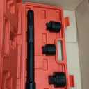 1/2 Inch Drive SAE Inner Tie Rod Removal Tool Kit  Inner Tie Rod Puller and 3 Adapter