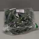 Palonu Artificial Hanging Plants for Shelf, 4 Pack Fake Potted Greenery Faux Eucalyptus Vine, Mandala Vine, String of Pearls,Pea pod Leaves in Pot for Office Living Room Bathroom Indoor Outdoor Dcor