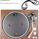 3 x 5 Pieces of 5 Sizes Turntable Belt Turntable Belts,Record Player Belt,Turntable Belt Replacement,Different Specifications Machine Recorder Rubber Belt for Repair Replacement Maintenance