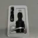 Scosche BTFMPD3SR FM Bluetooth Radio Transmitter for Car, Hands-Free Kit with Dual USB Charging Ports, 12W USB-A + 20W Fast Type-C Car Charger, Wireless Adapter for Calls, Siri and Google Assistant