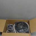 Ganiza Food Processor, 2-Speed Food Chopper Meat Grinder with 8 Cup Stainless Steel & 8 Cup Glass Bowls, Upgraded Button & Smart Overheat Protection Light - Includes Clean Brush, 2 Sets of Blades (Silver)