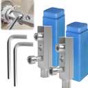 Broken Faucet Removal Tool, Broken Faucet Extractor, Broken Pipe Extractor Tool, Broken Pipe Extractor Tool for Damaged Screw Remover and Extractor, Multifunctional Handle Broken Faucet Removal Tool