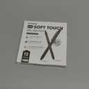 Black Gel Pens, 12Pcs Fine Point Smooth Writing Pens with 3 Extra Refills, Quick Dry Black Ink Pens for Journaling, Office, Note Taking, School Supplies, Nurse Aesthetic (Black, 0.7)