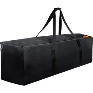 INFANZIA Duffel Travel Sports Equipment Bag, Long Luggage Bag with Upgrade Zipper Water Resistant, Extra Large Foldable Storage Bag for Camping, Tent, Tripod, Fishing(47x15x17 inch,1PCS)