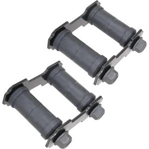 labwork 2PCS Rear left & right Leaf Spring Shackle Kit Pair Replacement for Mustang 1965-1973