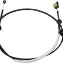 WMPHE Automatic Transmission Gear Shift Cable Replacement for YC2Z-7E395-AC YC2Z7E395AC Compatible with Ford Econoline E-150 E-250 E-350 1997-2004 Shifter Control Cable