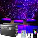 Twinkle Starlight Headliner Light,32W 1000pcs 13.1ft LED Star Ceiling Fiber Optic Light Kit APP/Remote Control for Car/Home/Party