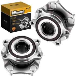 513357 Front Wheel Hub Bearing Assembly Compatible with Nissan Rogue 2014-2023, Rogue Sport 2017-2022 5 Lug with ABS 2pcs