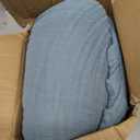 EMME Cotton Blanket Twin XL for Bed Soft Muslin Blankets 66"x90" Lightweight Breathable Layering Bedspread Coverlet All Season Gauze, Teal