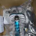 Mattress Vacuum Cleaner Bed Vacuum with 16Kpa Suction 253.7nm UV-C Light, 30000 RPM/Min Dual Brushroll Rotation & Heating Tech & Ultrasonic, 10'' Dual Widened Suction Port, 500W, Corded