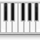 ESI Xkey 37 Ultra-Thin MIDI Controller Keyboard, Apple-Style Aluminum Body, Polyphonic Aftertouch, Ultra-Low Latency, 37 Full-Size Smart Velocity-Sensitive Keys, USB-C Plug & Play(Includes Xcable)