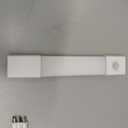 EZVALO 1 Pack 7 Motion Sensor Light Indoor, Wireless Under Cabinet Lighting, 30 LED Rechargeable Closet Lights, Dimmable, 3 Color Temperatures, Counter Lights for Wardrobe, Pantry, Bedroom, Kitchen (White)