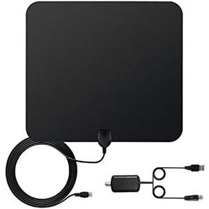 TV Antenna for Smart - Long 430+ Miles Range 4K Digital HDTV 360 Signal Reception with Amplified Booster Free Local Channels Support All Television Indoor/Outdoor UHF VHF