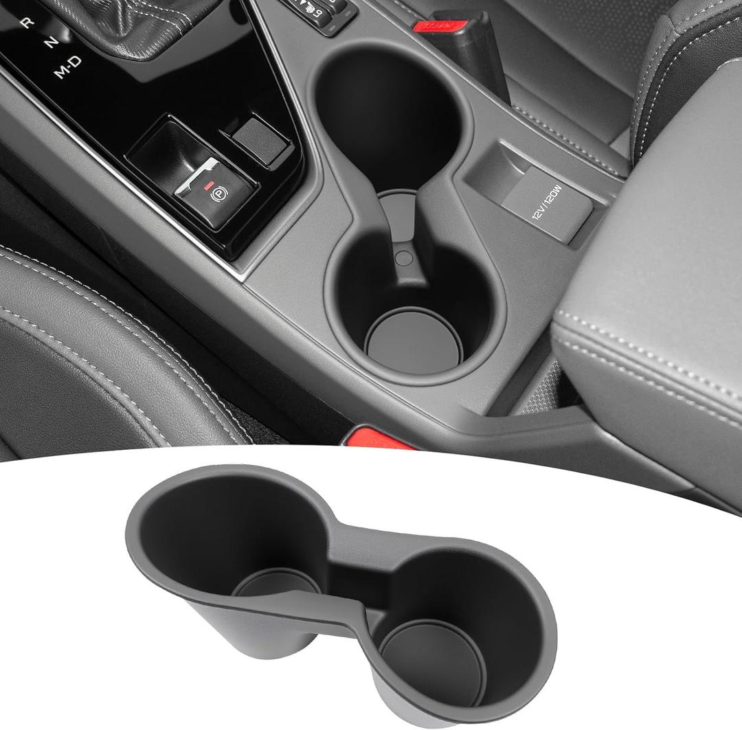 Cup Holder Compatible with 2024 2025 Subaru Crosstrek Premium/Sport/Limited/Wilderness Accessories, Noise-Free Water & Dust Proof Insert Console Drink Holder Fit for Subaru Impreza