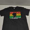 hrcfbk Repeating Juneteenth Vibes Kids Toddler Baby Boys Girls Shirt Independence Day Black History Shirt (5T,Juneteenth Vibes) 120