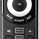 One for All URC7880 Universal Smart Remote Control up to 8 Devices with Free Setup App - Easy Learning Feature - Infrared Connectivity Technology and 3 Shortcut App Keys  Black