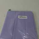 iPad Air 11 Inch Case M3(2025) / M2 (2024), iPad Air 5th/4th Generation Case 2022/2020 10.9 Inch with Pencil Holder,Trifold Stand Smart Case with Soft TPU Back(Light Purple)