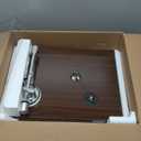 Belt Drive Turntable for Vinyl Record Player,Connect with Bluetooth Speakers or Active Speaker,Built-in Phono Pre-amp,USB Digital Output, Magnetic Cartridge,High-Gloss Wood Design (Brown)