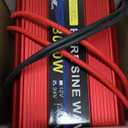 SUNWHEEL 3000W 24V Pure Sine Wave Inverter, 24V DC to 110V/120V AC Power Inverter for RVOff GridTruckPower Outage with 4 AC outlets and LCD Display