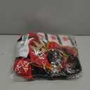 Mprocen 4PCS Red Queen Cape for Women Queen Robe Custome Kit Earringss Sock Crown for Halloween Party Cosplay Dress Up