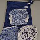 Nora's Nursery Reusable Swim Diapers and Wet Bag - One Size Fully Adjustable - Big Splash Unisex 3 Pack with Wet Bag