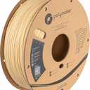 Polymaker PLA Filament, Cream 3D Printing PLA Filament 1.75mm 1kg - PolyLite 3D Printer PLA Filament, Dimensional Accuracy +/- 0.03mm, Compatible with Most 3D Printer, Cream