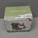 Smart Bird Feeder with Camera Solar Powered, AI Birds Species Identification, 2.5K HD Video Bird House with Camera for Outside, Weatherproof Design Ideal Gifts for Valentine's Day, Bird Lovers, Green