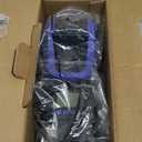 FADAKWALT Tire Inflator Portable Air Compressor, DC 12V Tire Air Pump with LED and 150PSI Digital Pressure Gauge, Portable Tire Inflator for Car Tires, Motorcycles, Bike, Ball (Blue)