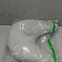 Moon Pillow, Decorative Throw Pillows with Soft Faux Rabbit for Bed Couch, Moon Shaped Pillows Plush Floor Cushions Room Decor Pillow for Sofa Bedroom Living Room (15 Inches, Sage Green)