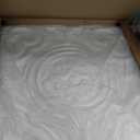 WOWSTAR 12-Pack 24"x24" Drop Ceiling Tiles, Waterproof Glue up Ceiling Panels, White